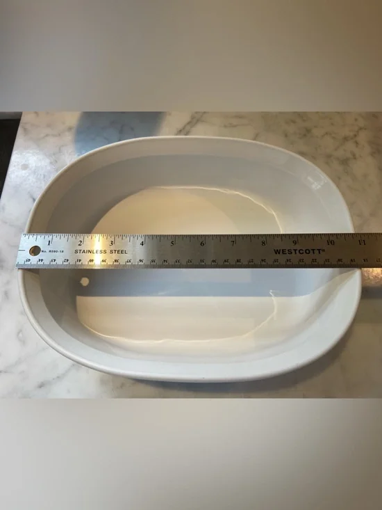 Corningware White Oval Baking Dish - Picture 6 of 7